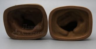 Старинные советские фигурки «Туркмены», фарфор, Вербилки, 1930-е 