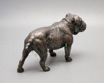 Скульптура «Собака породы бульдог», шпиатр, Европа, нач. 20 в.