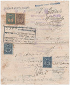 Старинное свидетельство, разрешение студенту медицинского факультета Императорского Московского университета проживать (МГУ) в Москве, 1908 г.