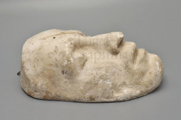 Посмертная маска поэта А. С. Пушкина, гипс, Россия, 1880-90 гг.