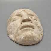Посмертная маска поэта А. С. Пушкина, гипс, Россия, 1880-90 гг.