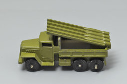 Советская детская игрушка «Миномет гвардейский УРАЛ Катюша» ВОВ, Тульский патронный завод, 1980-е