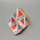 Треугольный пакет, упаковка «Молоко пастеризованное», 0,5 л, бумага, Могорсовнархоз, СССР, 1960-е