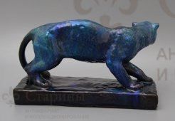 Статуэтка «Пантера», Россия, Всекохудожник, 1930-е гг. 