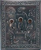 Иконка «Святой Троицы» копия по древней технологии