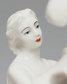 Статуэтка «Балерины перед выступлением», скульптор Сычев В. И., ЛЗФИ, 1950-60 гг.
