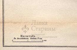 Старинная почтово-телеграфная карта Радомской губернии (Польша), картографич. зав. П. Ф. Петш, Санкт-Петербург, 1900-е