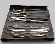 Набор медицинских ветеринарных инструментов, Франция, 1889 г.