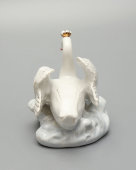 Статуэтка «Царевна-Лебедь» по мотивам «Сказки о царе Салтане» А. С. Пушкина, скульптор Кожин П. М., Дулево, 1960-е