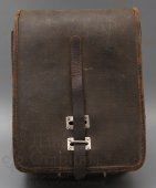 Военная сумка планшет, кожа, 1940-е