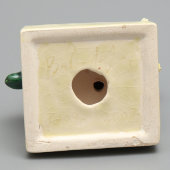 Авторская подписная статуэтка «Дракончик» из серии «Восточный календарь», скульптор Сергеев В. А., Конаково, 1999 г.