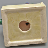 Авторская подписная статуэтка «Дракончик» из серии «Восточный календарь», скульптор Сергеев В. А., Конаково, 1999 г.