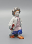 Cтатуэтка «Филипок», скульптор Пахомов А. Ф., фарфор ЛФЗ, 1950-60 гг.