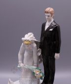 Агитационная скульптура «Это стало нашей традицией», Дулево, СССР