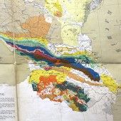 Геологическая карта европейской России, 1892 год