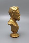 Старинный бюст «Чехов А. П.», бронза, фабрика К. Ф. Верфель