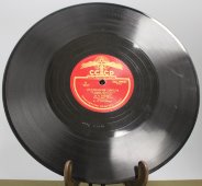 Советская старинная / винтажная пластинка 78 оборотов для граммофона / патефона с песнями Ш. Гуно: «Вальс» и «Заклинание цветов»