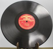 Советская старинная / винтажная пластинка 78 оборотов для граммофона / патефона с песнями Ш. Гуно: «Вальс» и «Заклинание цветов»