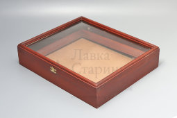 Современный деревянный киот со стеклом для иконы, Россия, 2000-е