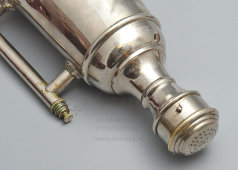 Старинный аксессуар для парикмахерской, распылитель воды, хромированный металл, Франция, 1900-е