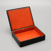 Агитационная лаковая шкатулка папье-маше «В атаку!» (агитлак), СССР, сер. 20 в.