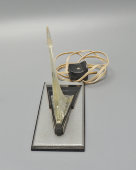 Светильник-сувенир, ночник «Спутник», пластмасса, оргстекло, в рабочем состоянии, СССР, 1960-е