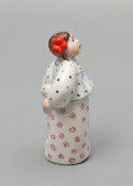 Статуэтка «Девочка с веснушками», фарфор, Коростень, 1980-е