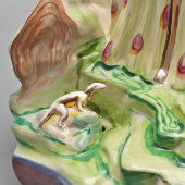 Фигурка «Хозяйка медной горы», скульптор Кожин П. М., фарфор, Дулево, 1956 г.