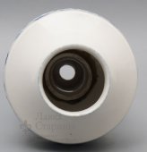 Основание фарфоровой настольной лампы, абажур, скульптор Н. Н. Ганрио, подпись автора, Вербилки, 1950-60 гг.