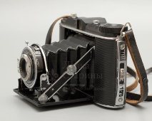 Антикварный фотоаппарат «Agfa Jsolette», объектив Agfa Apotar, Германия, 1936-37 гг.
