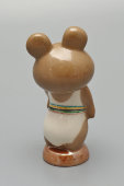 Статуэтка, сувенир «Олимпийский мишка», Олимпиада 80, Кисловодская фабрика сувениров, 1980 г.