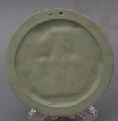 Плакетка «ВСХВ» (ВДНХ), Дмитровский фарфоровый завод в Вербилках, 1930-40 гг., фарфор, бисквит