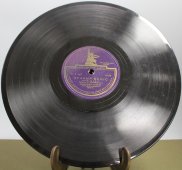 Советская старинная / винтажная пластинка 78 оборотов для граммофона / патефона с песнями Эльфриды Пакуль: «Лунный вальс» и «Я влюблена»
