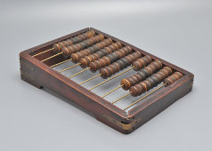 Счеты старинные бухгалтерские средние с накладками, Россия, 1-я пол. 20 в.