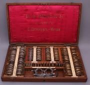 Антикварный набор офтальмолога 19 век «И. Э. Милькъ»