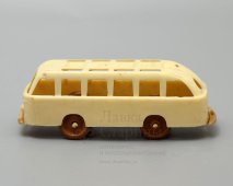 Советская игрушечная машинка «Автобус», пластмасса, 1980-е годы
