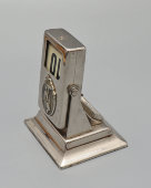 Советский «вечный» настольный перекидной календарь «Самсон раздирающий пасть льву», Ленинград, 1960-80 гг.