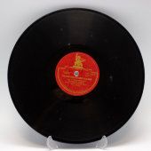 Советская пластинка для патефона Эстрадный оркестр: «Русский московский бальный» и «Украинский бальный», Ленинградский завод, 1950-е