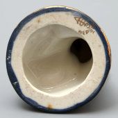 Фарфоровая фигурка СССР «Девушка в синем платье», Вербилки