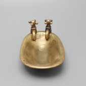 Старинная мыльница «Ванна», венская бронза, Австрия, нач. 20 в.