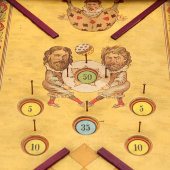 Старинная настольная игра «Пинбол», Российская Империя, нач. 20 в.