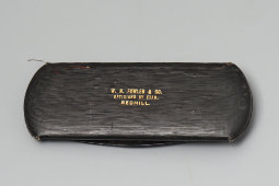 Старинное пенсне в футляре, металл с позолотой, W. H. Fowler&Co, Redhill, Англия, нач. 20 в.