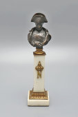 Бюст «Наполеон I Бонапарт», бронза, мрамор, латунь, Европа, к. 19, н. 20 вв.