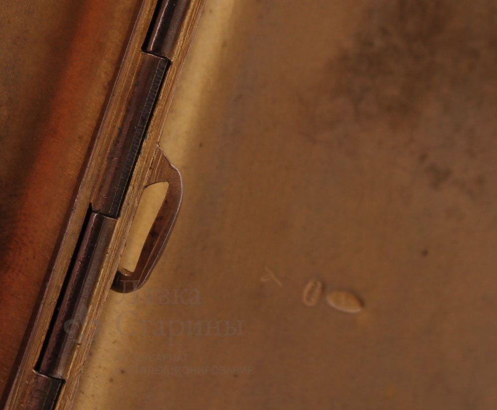 Портсигар "На страже",