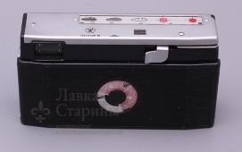 Советский малоформатный шкальный фотоаппарат «Смена-Рапид», объектив Триплет «Т-43»