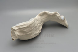 Авторская декоративная ваза «Устрица», скульптор Асиновский И. А., фарфор, Санкт-Петербург, 2008 г.