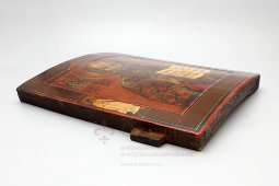 Икона «Святой Николай Чудотворец Мирликийский», Россия, Гуслицы, вт. пол. 19 в.