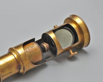 Маленький старинный дорожный микроскоп, увеличение 6Х, Ernst Leitz Wetzlar, г. Вецлар, Германия, н. 20 в.