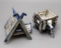 Скульптурная группа «Теремок» по мотивам одноименной сказки, анималистика ДФЗ Вербилки