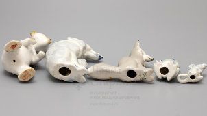 Скульптурная группа «Теремок» по мотивам одноименной сказки, анималистика ДФЗ Вербилки